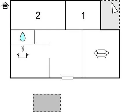Apartman Dujmic Kornić Διαμέρισμα